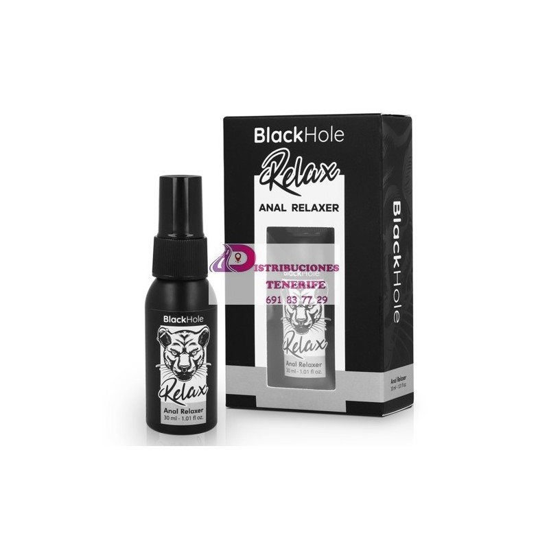 BLACK HOLE - SPRAY RELAJANTE ANAL 30 ML